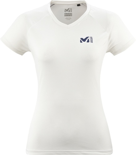 Millet-T-shirt fusion manches courtes bleu/beige-image-1