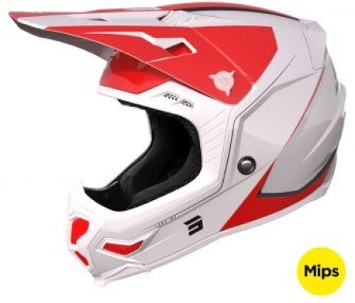 Shot Race Gear-Casque Shot Core Comp Red Pearly-1