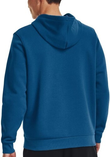 UNDER ARMOUR-UA Essential Fleece Hoodie-BLU-1