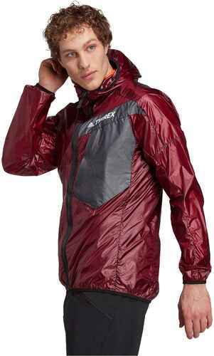 adidas Performance-Veste à capuche coupe-vent Techrock Three-in-One-2