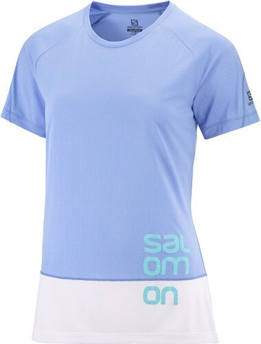 SALOMON-Cross Run Graphic Tee W-2