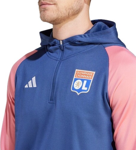 adidas Performance-Sweat-shirt à capuche Olympique Lyonnais Tiro 23-3