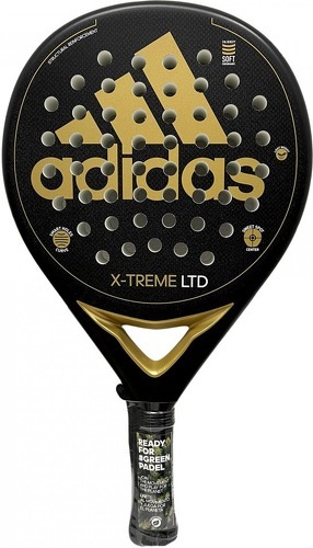 adidas Performance-RAQUETTE DE PADEL ADIDAS X-TREME LTD BLACK GOLD-image-1