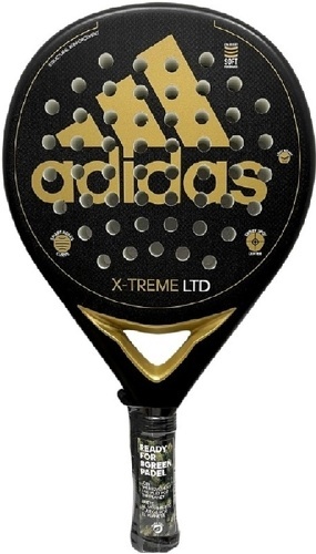 adidas Performance-RAQUETTE DE PADEL ADIDAS X-TREME LTD SILVER GOLD-image-1