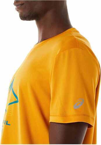 ASICS-FUJITRAIL SS TOP Moutarde PE 2023-4