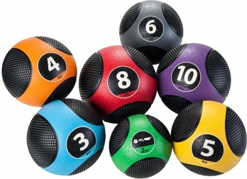 PURE2IMPROVE-Pure2Improve 10Kg - Medecine ball-1