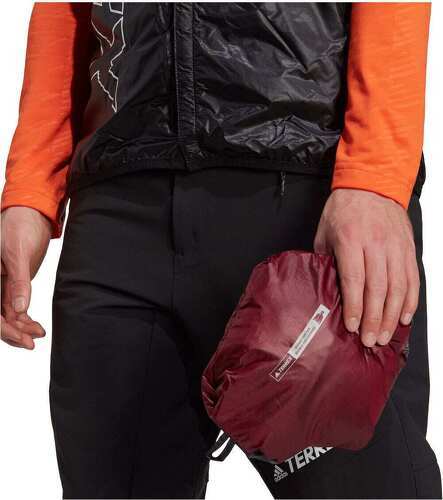 adidas Performance-Veste à capuche coupe-vent Techrock Three-in-One-3