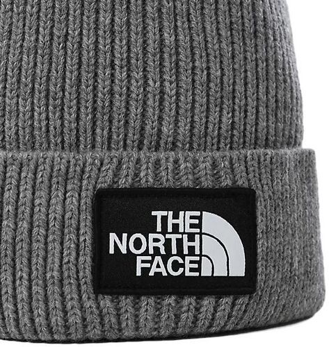 THE NORTH FACE-Casquette Tnf Logo Box Cuffed Medium Heather-1