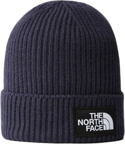 THE NORTH FACE-The North Face Box Logo Cuffed Beanie "Summit Navy" (NF0A3FJX8K2)-image-1