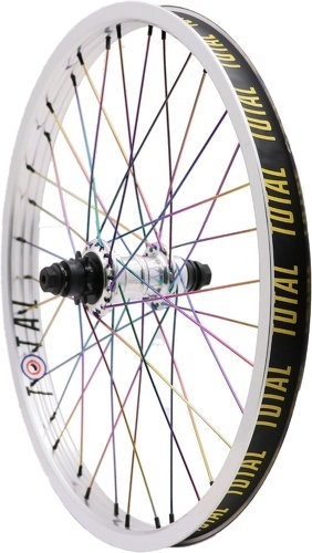 Total-BMX-Roue Arriere Total Techfire Rainbow/Silver-0