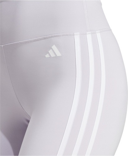 adidas Performance-Legging 7/8 taille haute à 3 bandes Train Essentials-4