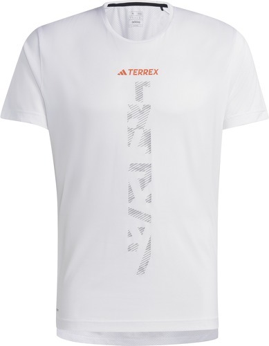 adidas Performance-T-shirt terrex agravic blanc-image-1