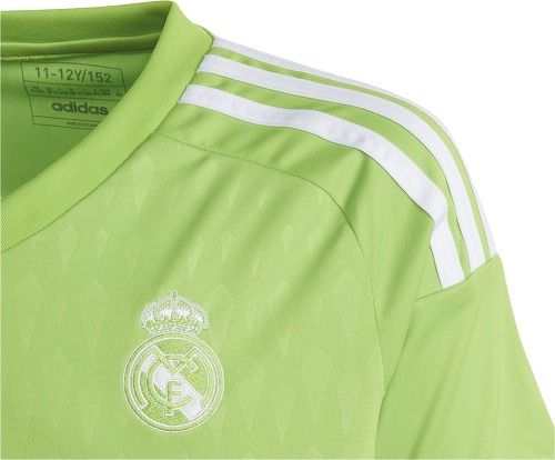 adidas Performance-Maillot Gardien de but Domicile Real Madrid Condivo 22 Enfants-2