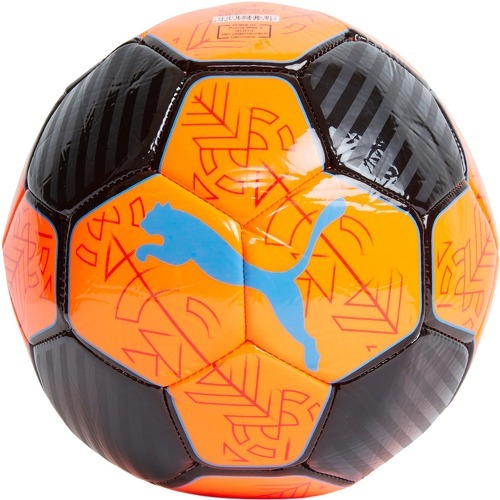 PUMA-Ballon de Football Puma Prestige Orange/Noir-image-1