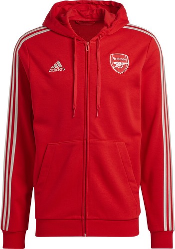 adidas Performance-Veste à capuche entièrement zippée Arsenal DNA-0