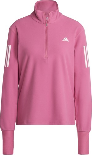 adidas Performance-Sweat-shirt de running 1/2 Zip Own the Run-0