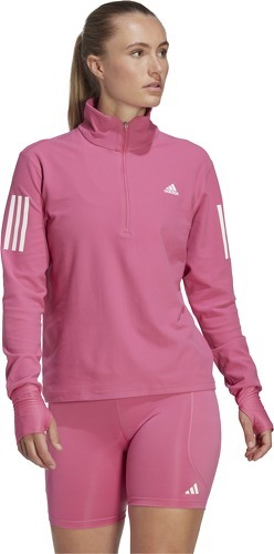 adidas Performance-Sweat-shirt de running 1/2 Zip Own the Run-1