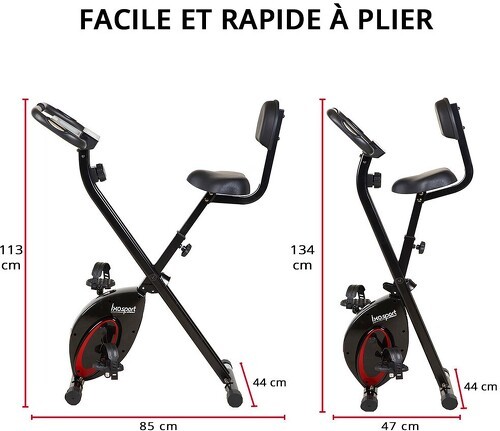 IXOSPORT-Vélo d'appartement pliable - IXOSPORT - IXO-5515-2