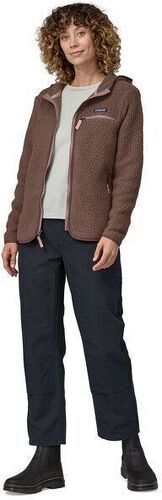 PATAGONIA-Pull Retro Pile Fleece Hoody Dusky Brown-3