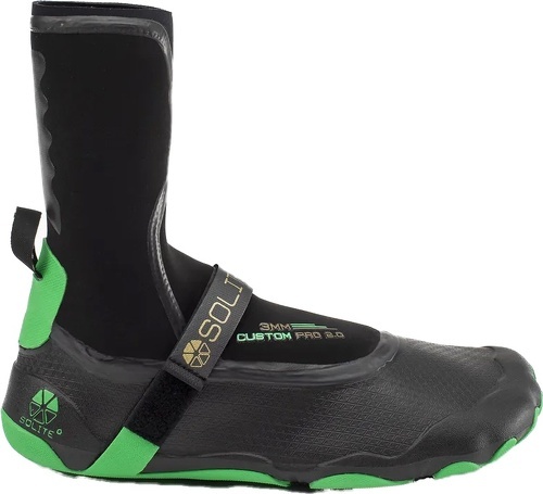 Solite-Solite Custom Pro 2.0 3mm Wetsuit Boots - Vert / Noir-1