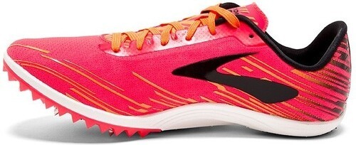 Brooks-Brooks mach 18 rose et orange  pointes cross ou piste-1