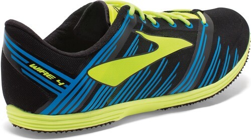 Brooks-Brooks wire 4  noire et jaune fluo  pointes d athlétisme-1