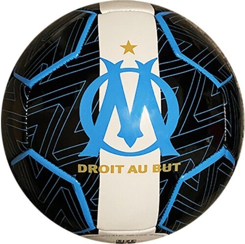Olympique de Marseille-Ballon OM Logo 2023/24 Noir-image-1