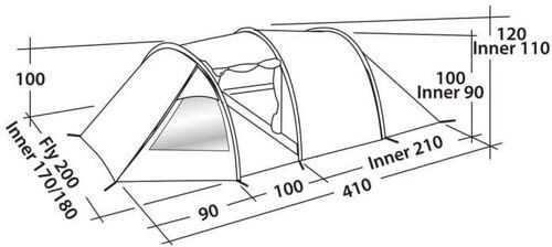 EASY CAMP-Easycamp Spirit 300 - Tente de randonnée/camping-2