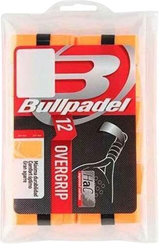 BULLPADEL-Bullpadel - Pack x12 surgrips Comfort Orange-image-1