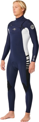 RIP CURL-Rip Curl Hommes Dawn Patrol Perfomance 4/3mm Chest Zip Combinaiso-2