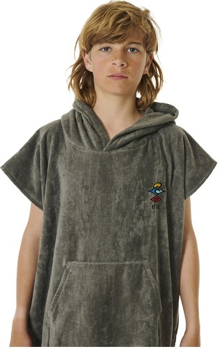 RIP CURL-Rip Curl Junior Logo Hooded Towel Changing Robe / Poncho --4