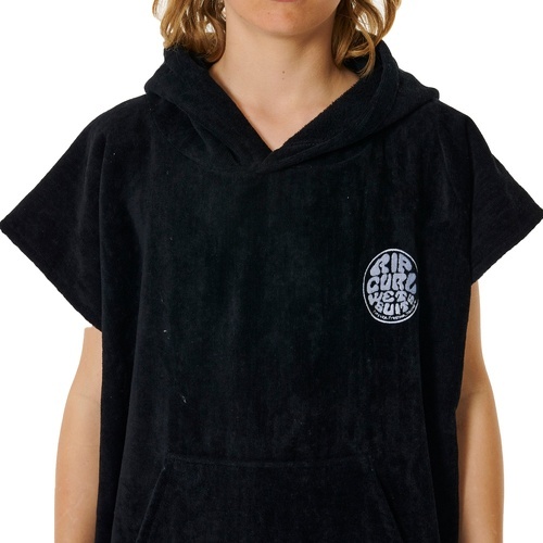 RIP CURL-Rip Curl Junior Logo Hooded Towel Changing Robe / Poncho --4