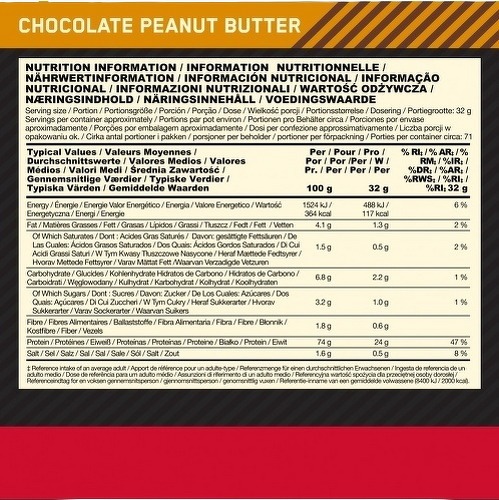 Optimum Nutrition-100% Whey Gold (2,27Kg) [CHOCOLATE PEANUT BUTTER]-2