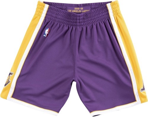 Mitchell & Ness-Short authentics Los Angeles Lakers NBA Road 08-09-image-1