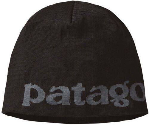 PATAGONIA-Casquette Beanie Hat Logo Belwe/Black-image-1