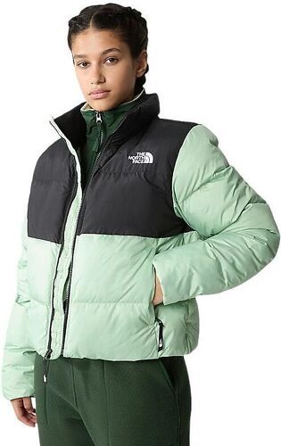 THE NORTH FACE-Veste Cropped Saikuru Misty Sage/Black-3