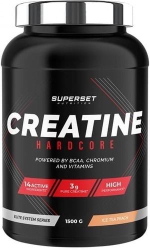 Superset Nutrition-Creatine Hardcore (1,5Kg) [ICE TEA PÊCHE]-0