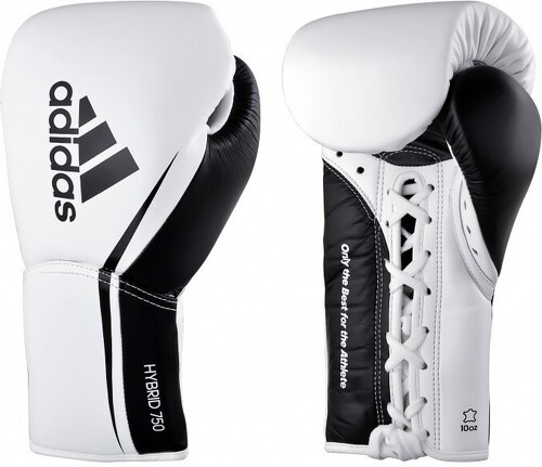 adidas-Gants de boxe à lacets Adidas Hybrid 750-0