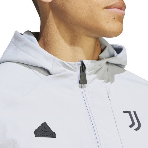 adidas Performance-Veste à capuche entièrement zippée Juventus Designed for Gameday-2