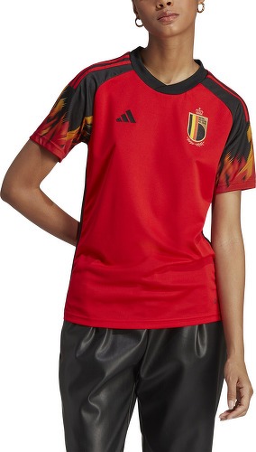 adidas Performance-Maillot Domicile Pro Belgique Coupe du Monde 2022-4