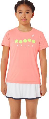 ASICS-T-shirt de tennis fille Asics Graphic-2