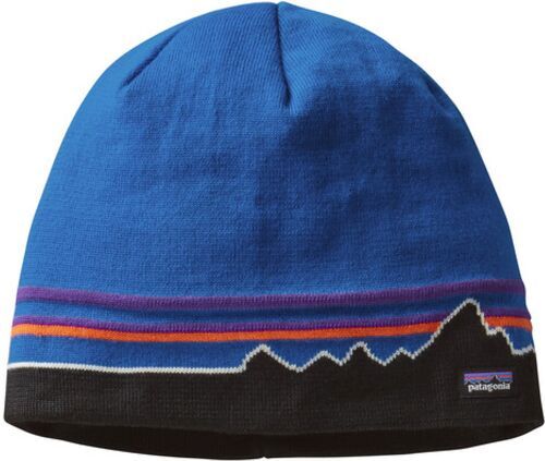 PATAGONIA-Casquette Beanie Hat Classic Fitz Roy/Andes Blue-0