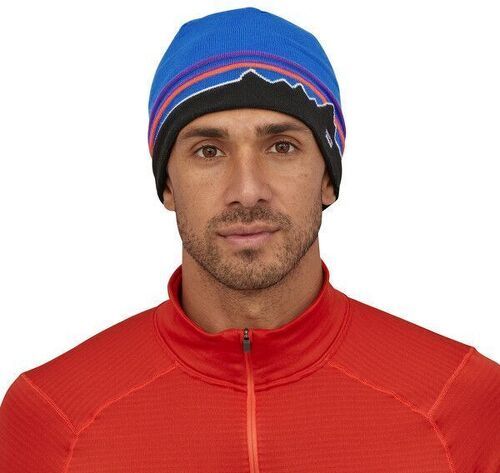 PATAGONIA-Casquette Beanie Hat Classic Fitz Roy/Andes Blue-2