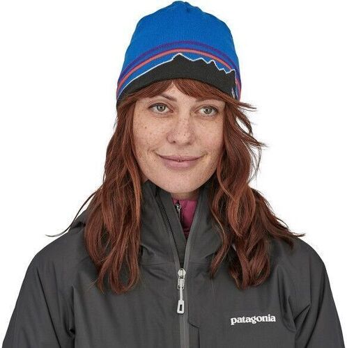 PATAGONIA-Casquette Beanie Hat Classic Fitz Roy/Andes Blue-4