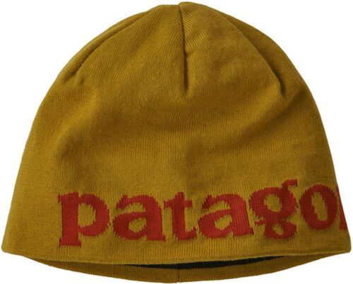 PATAGONIA-Casquette Beanie Hat Logo Belwe/Cosmic Gold-image-1