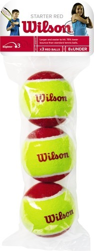 WILSON-Lot de 3 balles de tennis Wilson Starter-image-1