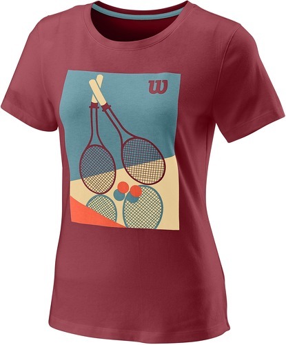 WILSON-T-Shirt Wilson Racket Duo Tech-0