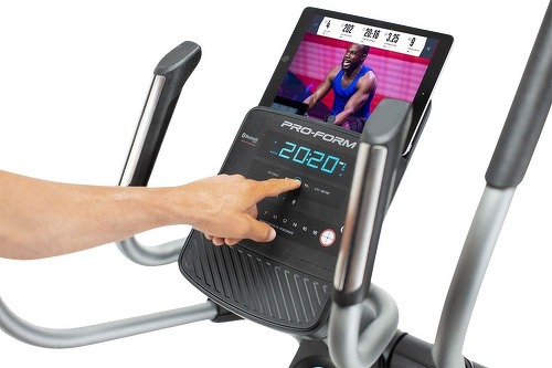 PRO FORM-Vélo Elliptique Endurance 520E connecté iFIT / 18 niveaux de résistance / Rampe inclinable 0 à 20°-1
