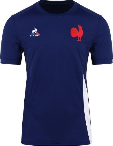 LE COQ SPORTIF-T-Shirt Entrainement Bleu XV de France 2023/2024-image-1