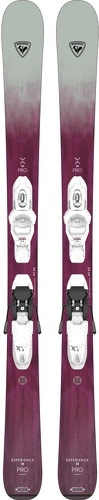ROSSIGNOL-Pack De Ski Rossignol Experience W Pro + Fixations Kid4 Rose Fille-image-1